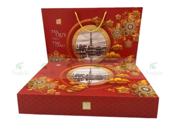 hộp giấy đựng trà cao cấp
