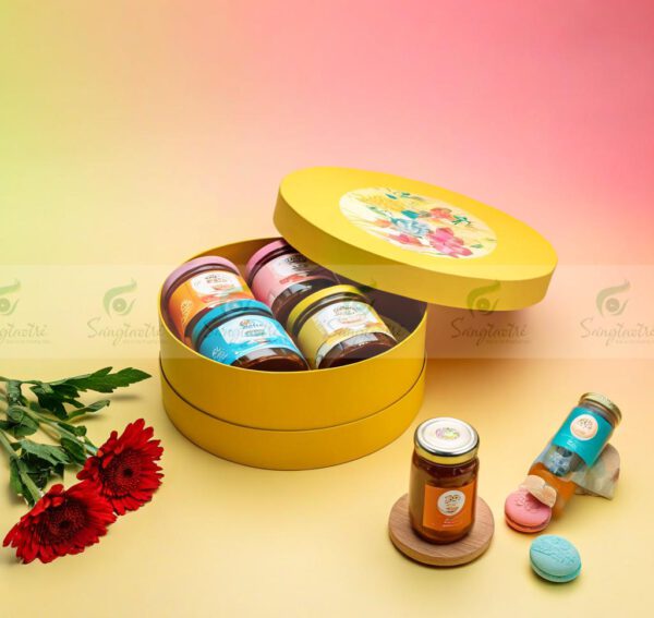 HỘP QUÀ TẾT HÌNH TRÒN