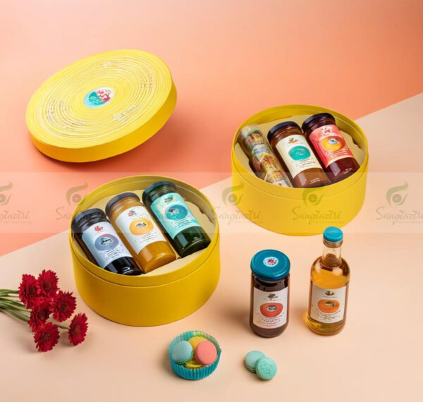 HỘP QUÀ TẾT HÌNH TRÒN