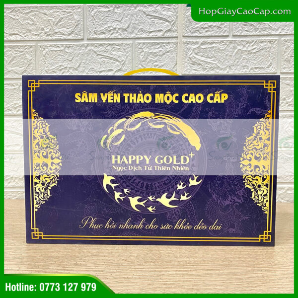 hộp đựng 6 hũ yến chưng