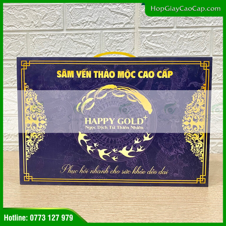 hộp đựng 6 hũ yến chưng