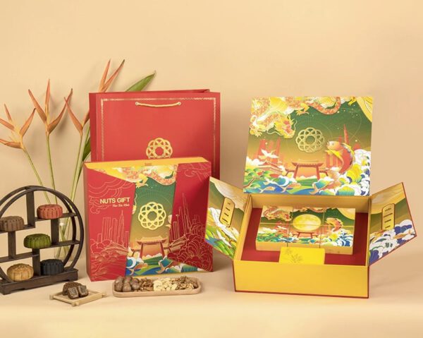 hộp quà tết lý ngư hóa long