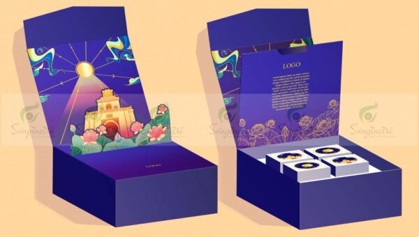 HỘP BÁNH TRUNG THU POPUP 3D