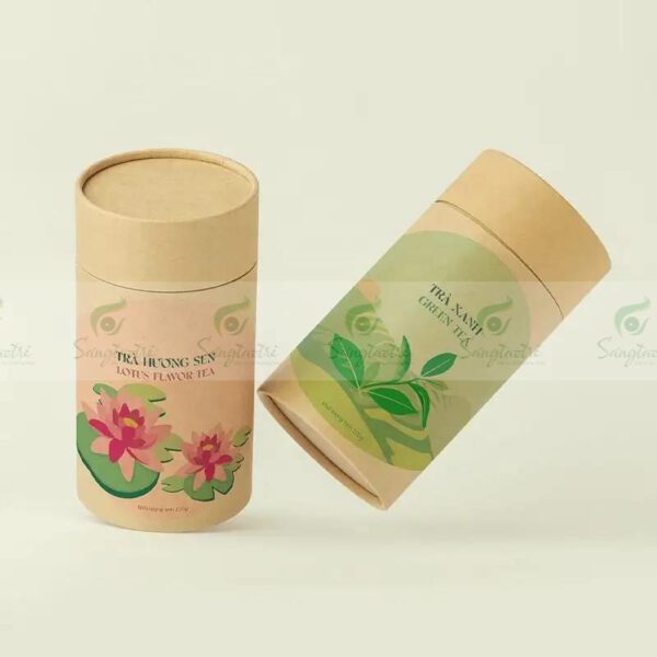 HỘP TRỤ TRÒN ĐỰNG TRÀ 01