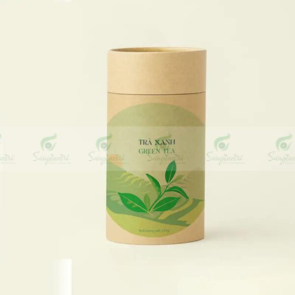 HỘP TRỤ TRÒN ĐỰNG TRÀ 01