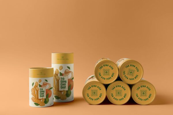 HỘP TRỤ TRÒN ĐỰNG TRÀ 03