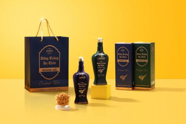 HỘP ĐỰNG RƯỢU ĐÔNG TRÙNG HẠ THẢO