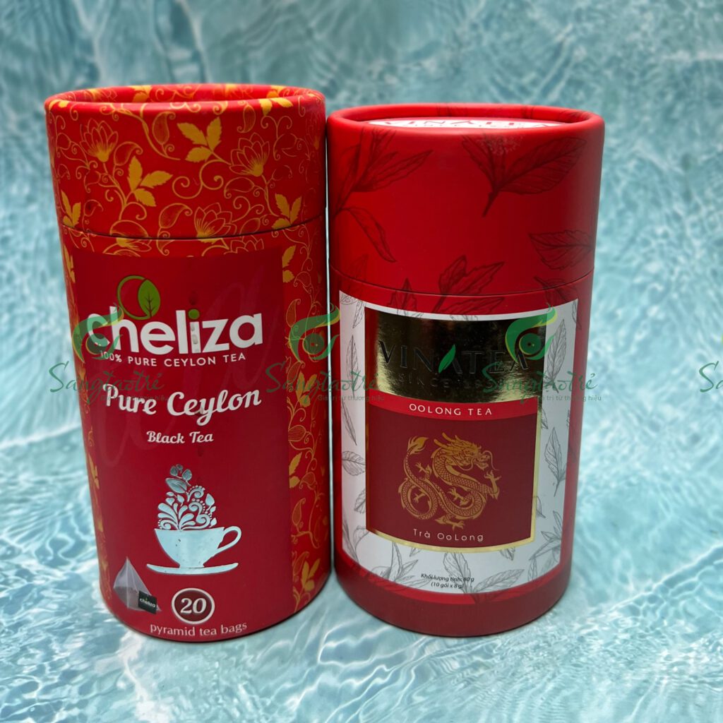 HỘP TRỤ TRÒN ĐỰNG TRÀ