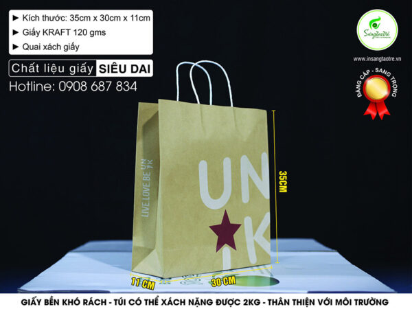 TÚI GIẤY ĐỰNG QUẦN ÁO 01