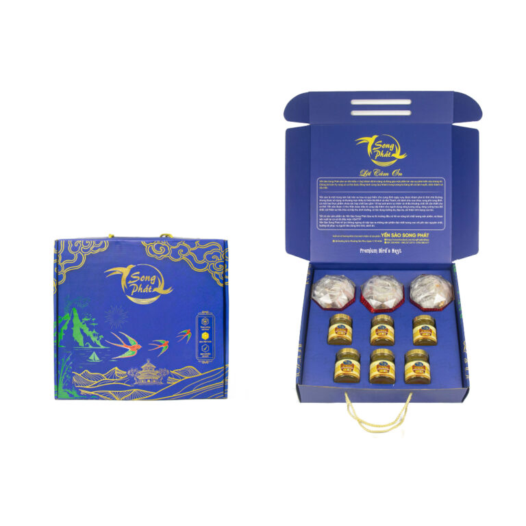 HỘP CARTON ĐỰNG YẾN SÀO