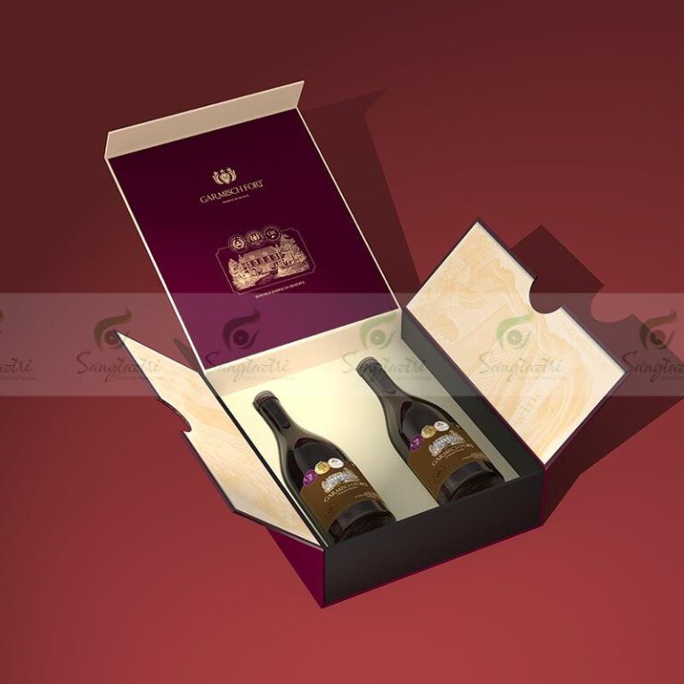 HỘP RƯỢU VANG ĐÔI CAO CẤP