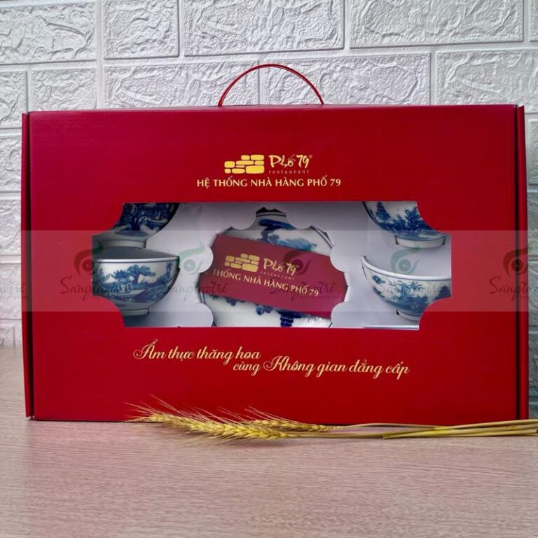 hộp giấy đựng chén bát
