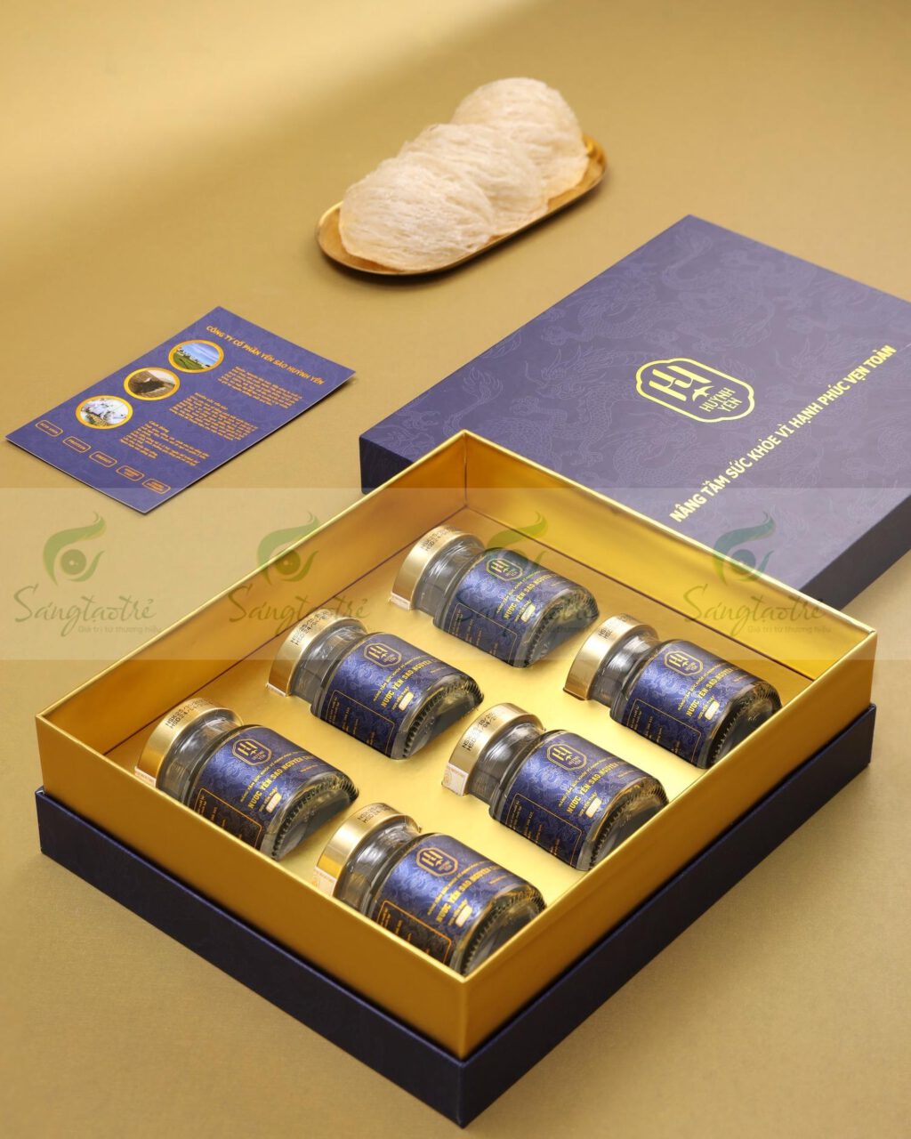 hộp âm dương đựng yến sào