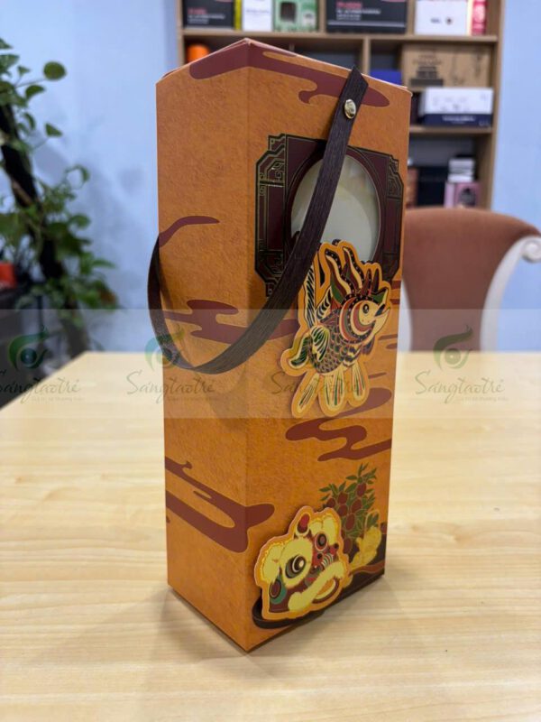 hộp 3 bánh trung thu có quai