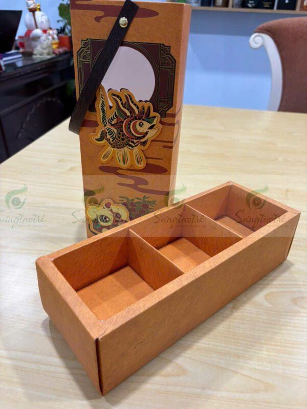 hộp 3 bánh trung thu có quai