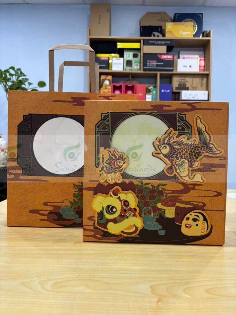 hộp 9 bánh trung thu bao diêm