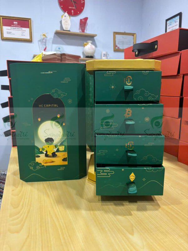 hộp bánh trung thu đèn lồng
