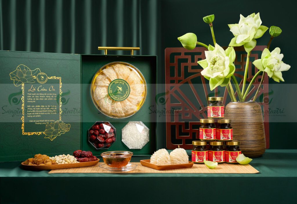hộp yến cao cấp thượng long yến