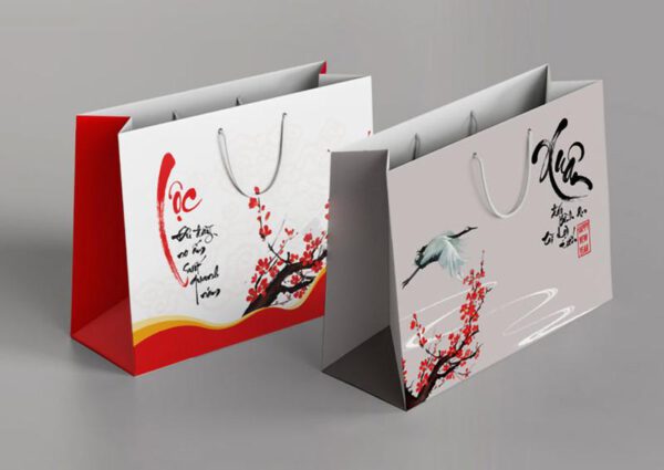 túi giấy đựng quà tết