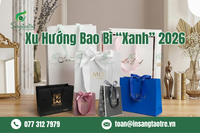 Xu Hướng Bao Bì “Xanh” 2026 – Doanh Nghiệp Không Theo Là Tụt Lại