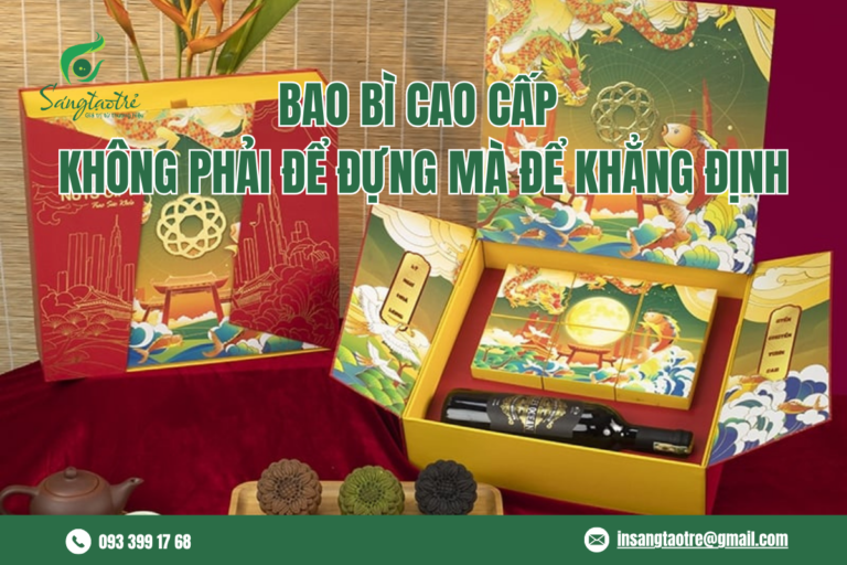 BAO BÌ CAO CẤP 2026 – KHÔNG PHẢI ĐỂ ĐỰNG, MÀ ĐỂ KHẲNG ĐỊNH
