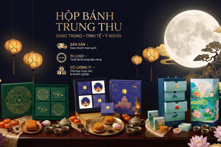 Xu Hướng Mẫu Hộp Bánh Trung Thu 2026: Doanh Nghiệp Không Chỉ Tặng Bánh, Mà Còn Tặng Trải Nghiệm